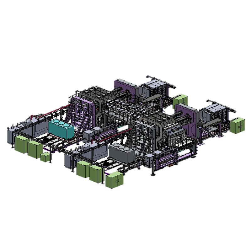 Rollos de vacío a la pulverización de doble cara y evaporación E/B Systerm combinada) (capaz de revestimiento de cobre y aluminio de doble cara)